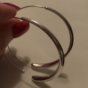Lane Bryant Jewelry - 🧞♂️Lane Bryant Hoop Earrings Silver Lane Bryant Jewelry - 🧞♂️Lane Bryant Hoop Earrings Silver